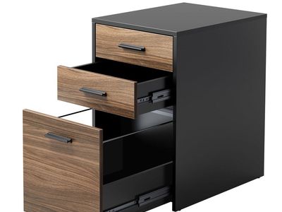 3-Drawer File Cabinet