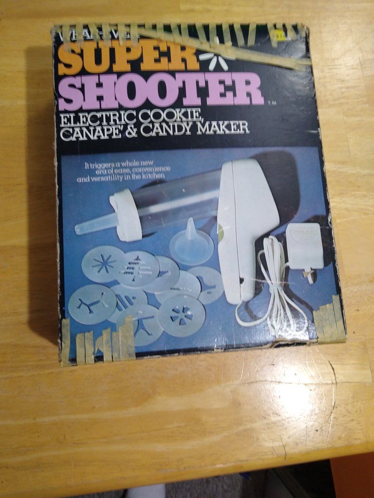 Vintage Super Shooter cookie and candy maker