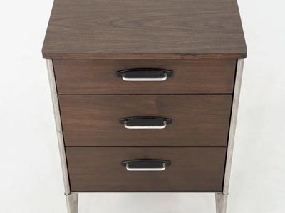 Vintage Nightstands 3 Drawer Cabinet