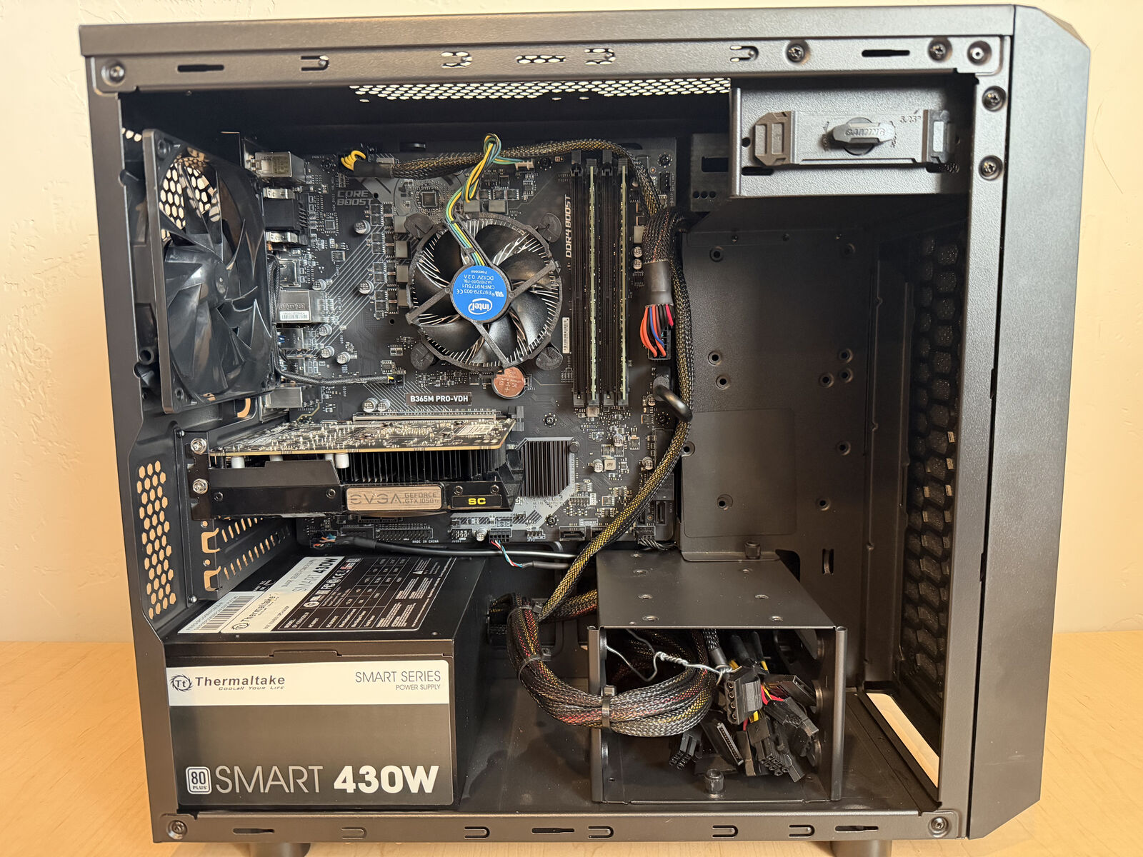 DELTA Custom Gaming computer with GTX 1050Ti and Windows 11