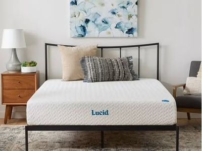 Lucid Bliss 10" Plush Memory Foam Mattress FULL SIZE