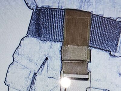 900D Oxford waterproof Drop Leg holster