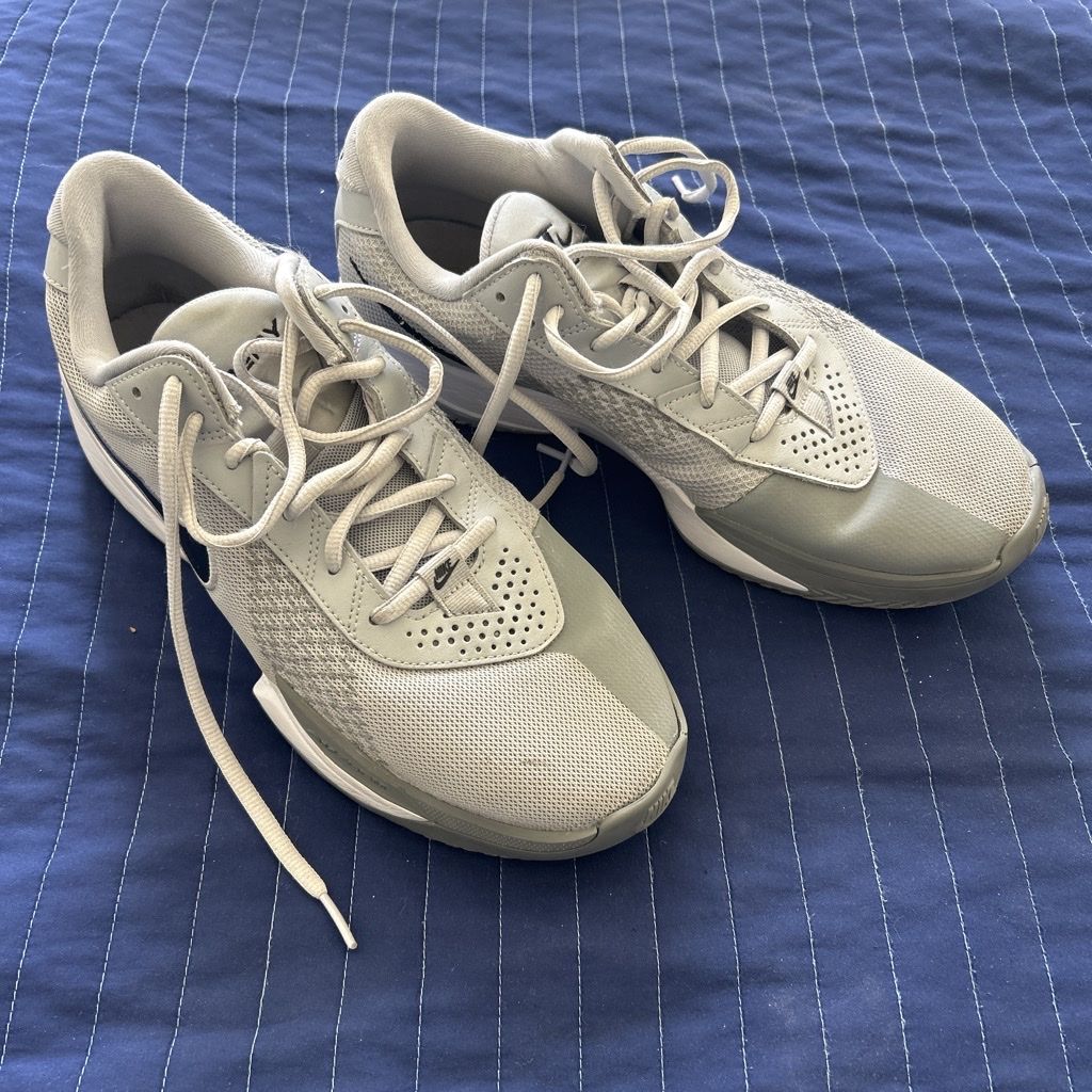 Nike Greater Than Cut GT Cut Grey Athletic Sneakers Size 11