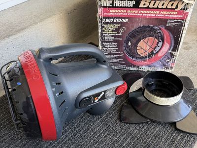 Mr. Heater Buddy Indoor Safe Propane Heater 3,800 BTU/HR - Portable