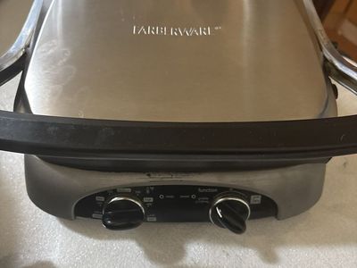 Farberware Indoor Electric Grill and Griddle Stainless Steel