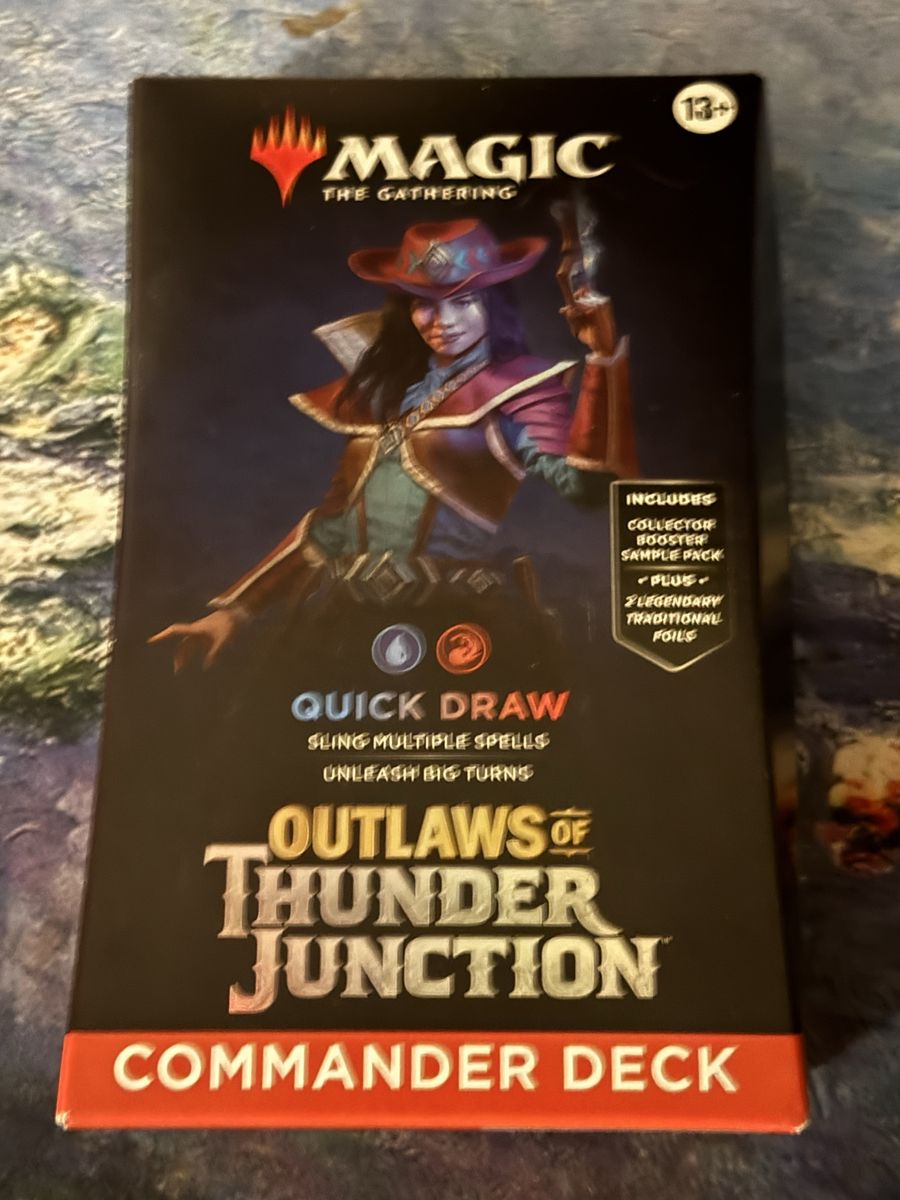 Magic The Gathering Outlaws of Thunder Junction Quick Draw Commander Deck - Sealed - MTG