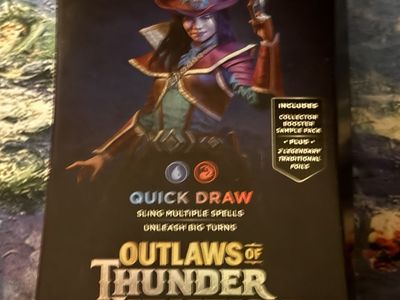 Magic The Gathering Outlaws of Thunder Junction Quick Draw Commander Deck - Sealed - MTG