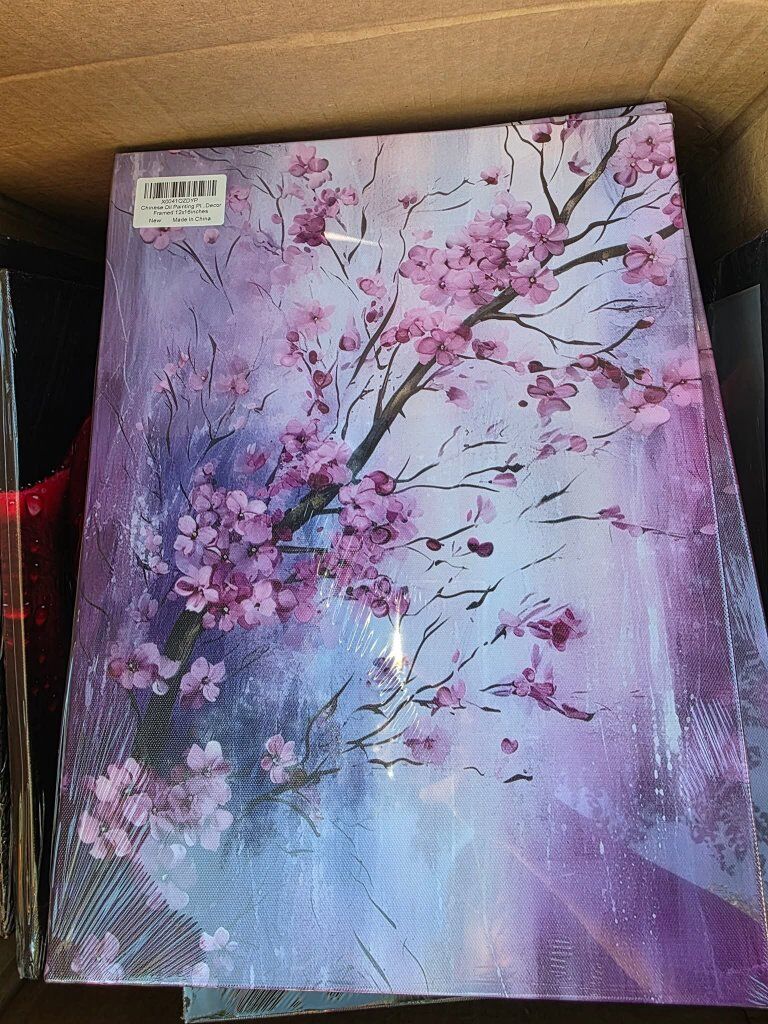 New! Cherry Blossom Wall Art