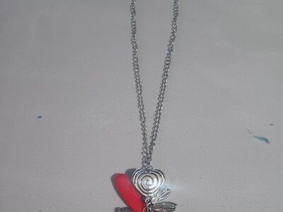 #7 Silver Heart, with Trinkets
