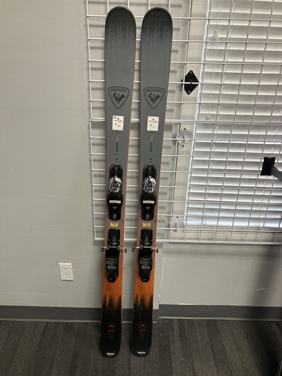Used Rossignol Sender Soul 92 166cm w/ Look Xpress 11 GW Adjustable Bindings