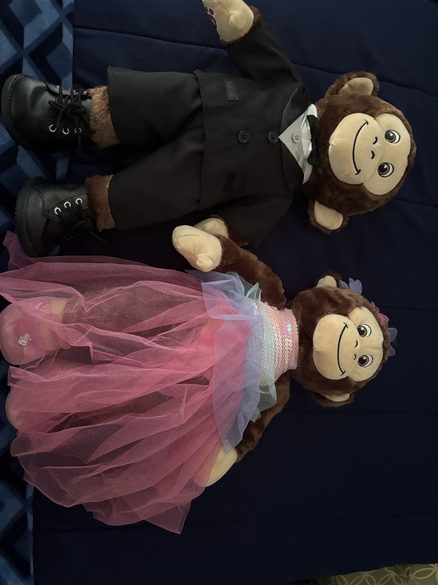 Monkeys from Build a Bear
