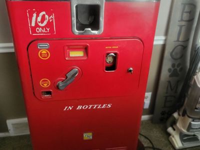Vintage coke machine