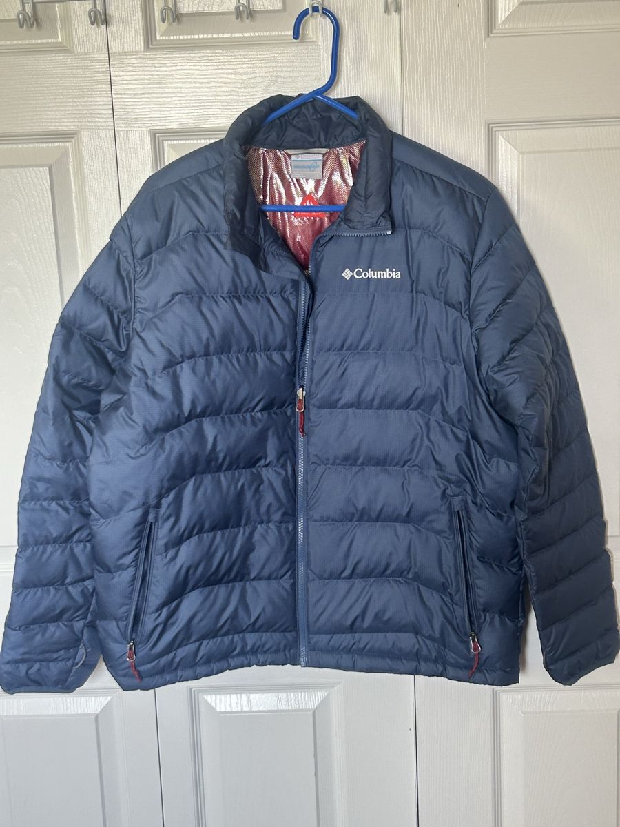 Columbia Men's Omni-Heat Interchange Jacket Size Large Blue