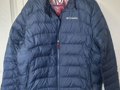 Columbia Men's Omni-Heat Interchange Jacket Size Large Blue