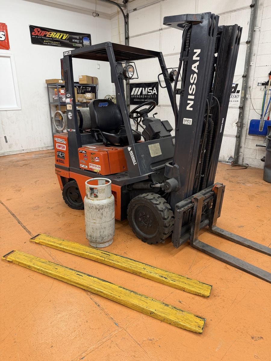 Nissan Forklift For Sale with Upgrades