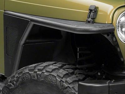 Hooke Road Jeep Wrangler TJ Front Fender Flares (Steel, Textured Black) - NEW IN BOX
