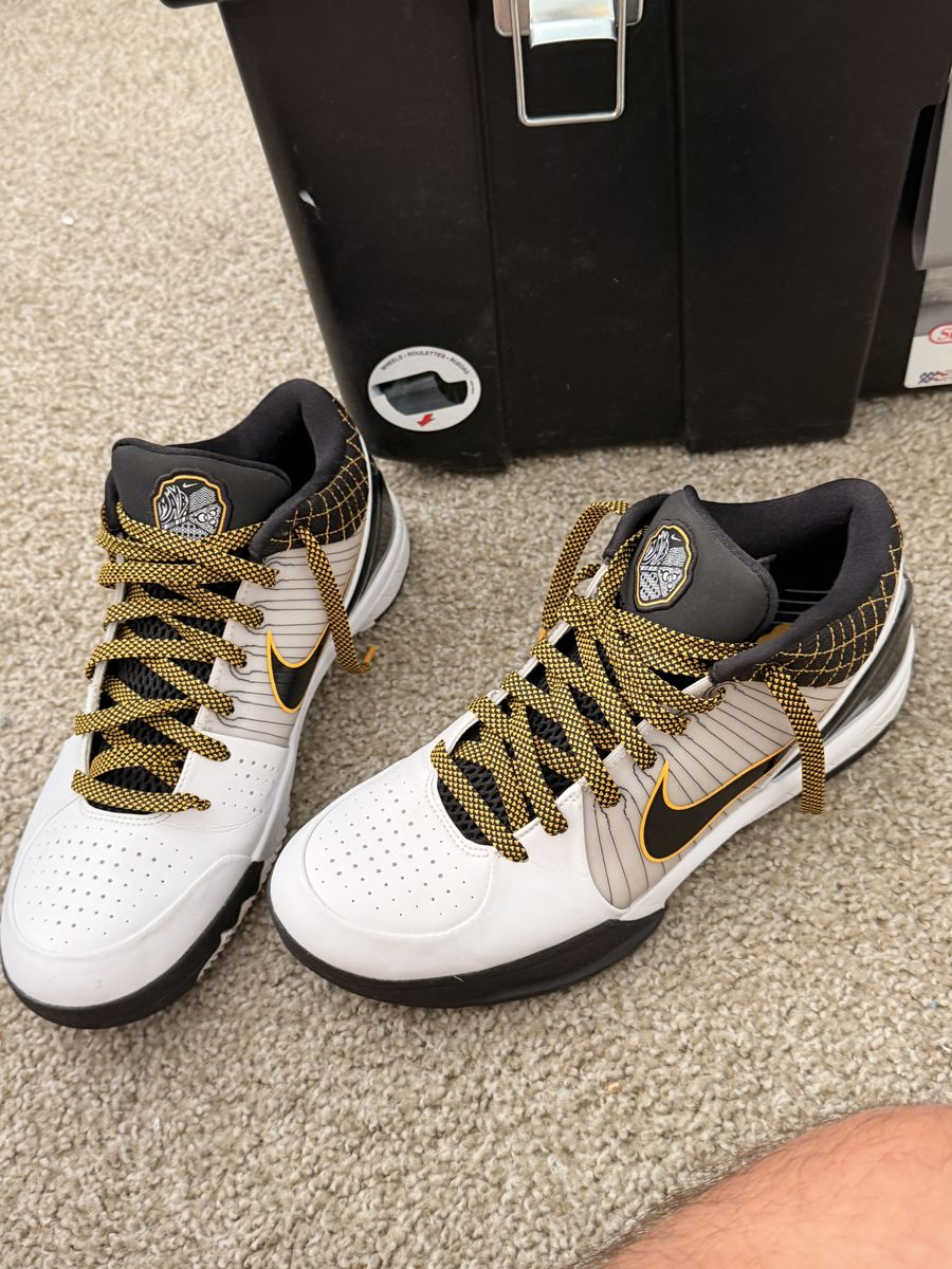 Nike Kobe 4 White Gold Size 11.5 – Rare Colorway – $160 OBO
