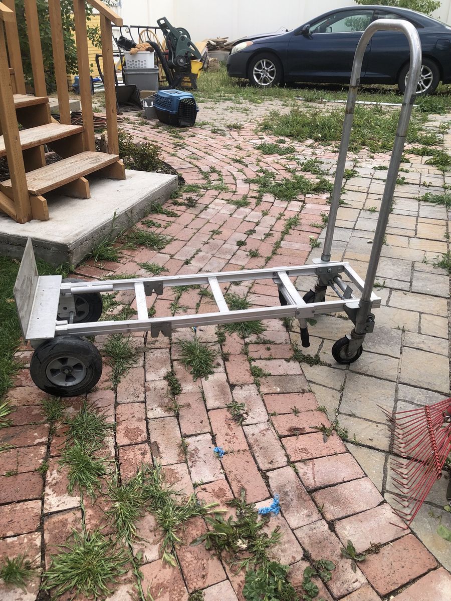 Heavy duty aluminum hand truck