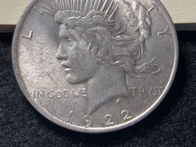 1922 Silver Peace Dollar
