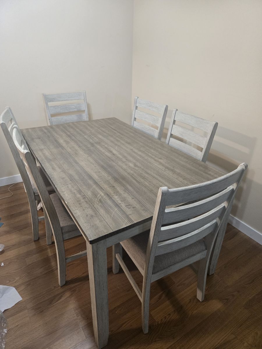 Table and chairs