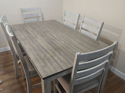 Table and chairs