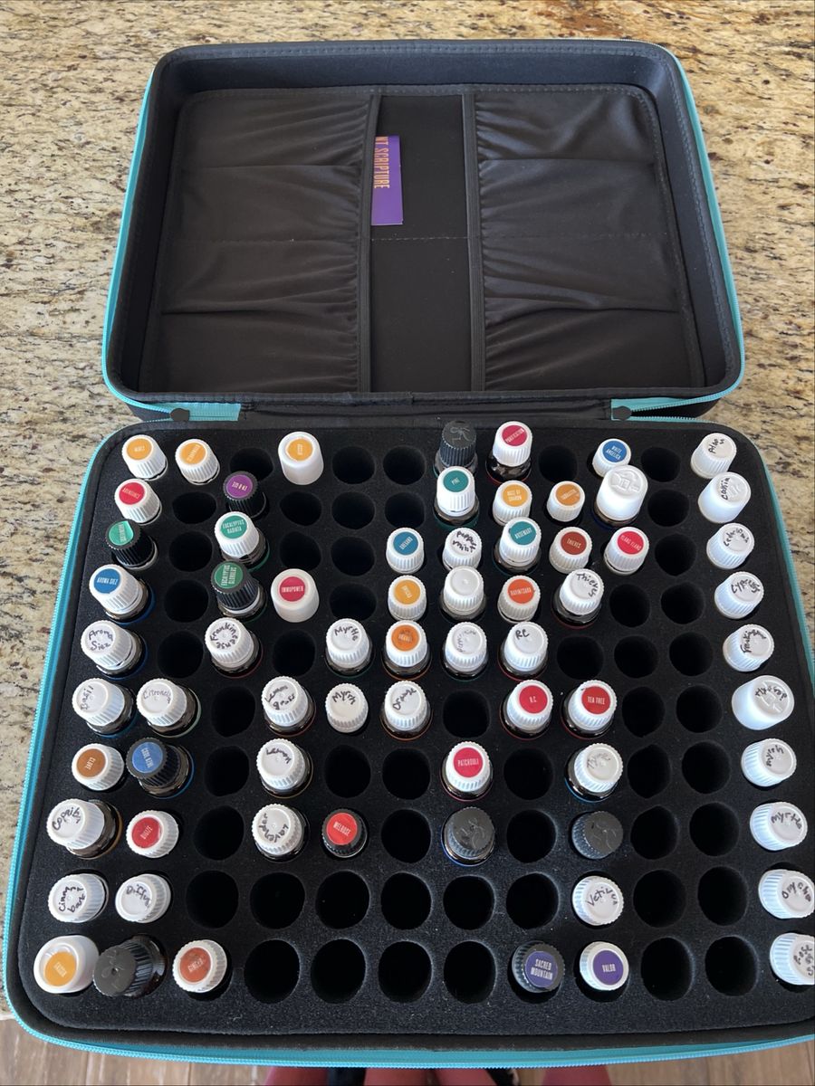 68 Young Living Essential Oils Case Reference book