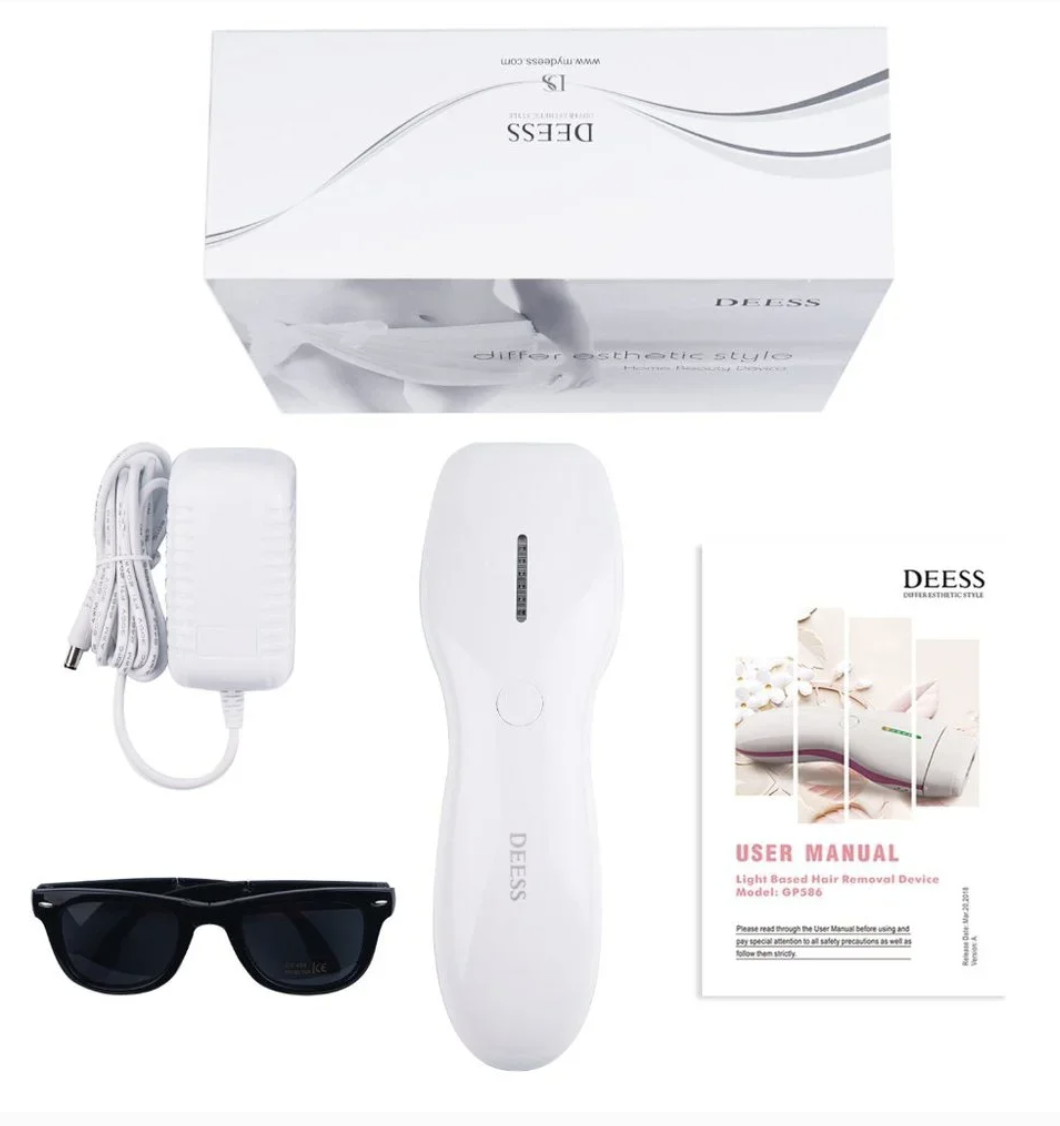 NIB DEESS Laser Hair Removal System Series 3 Plus Pink, Corded Device