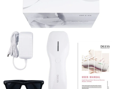 NIB DEESS Laser Hair Removal System Series 3 Plus Pink, Corded Device