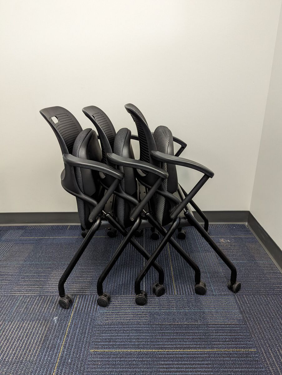 Allsteel Nesting Chairs