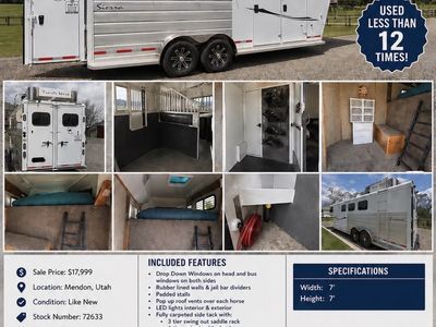 2020 Trails West Sierra 3H GN Side Track w/ Comfort Package