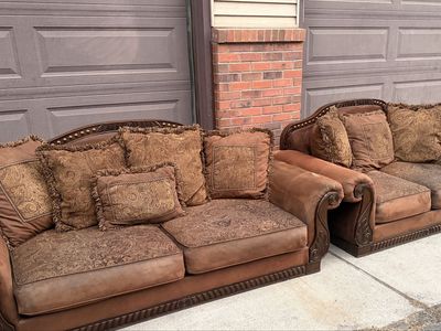Ashley Furniture Bradington Couch/ Loveseat