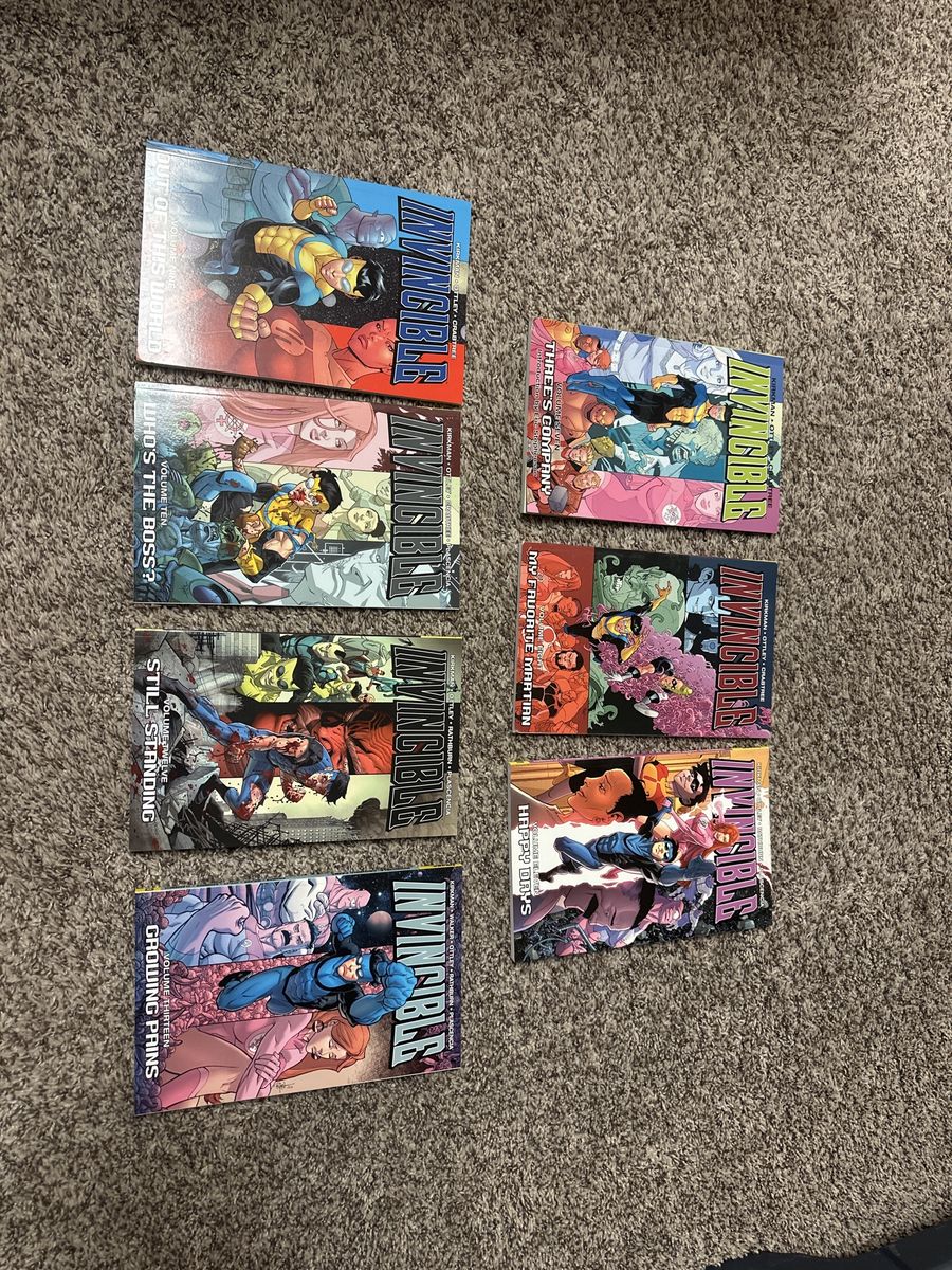 Invincible Comic Book Lot - Volumes 7-13