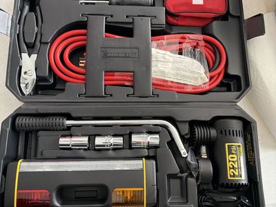 Michelin Roadside Emergency Kit w/ Jumper Cables, Air Compressor, First Aid & Tools