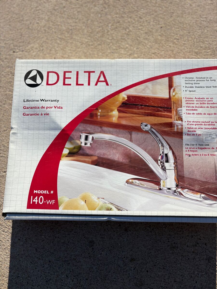 New Delta Single lever Kitchen Faucet