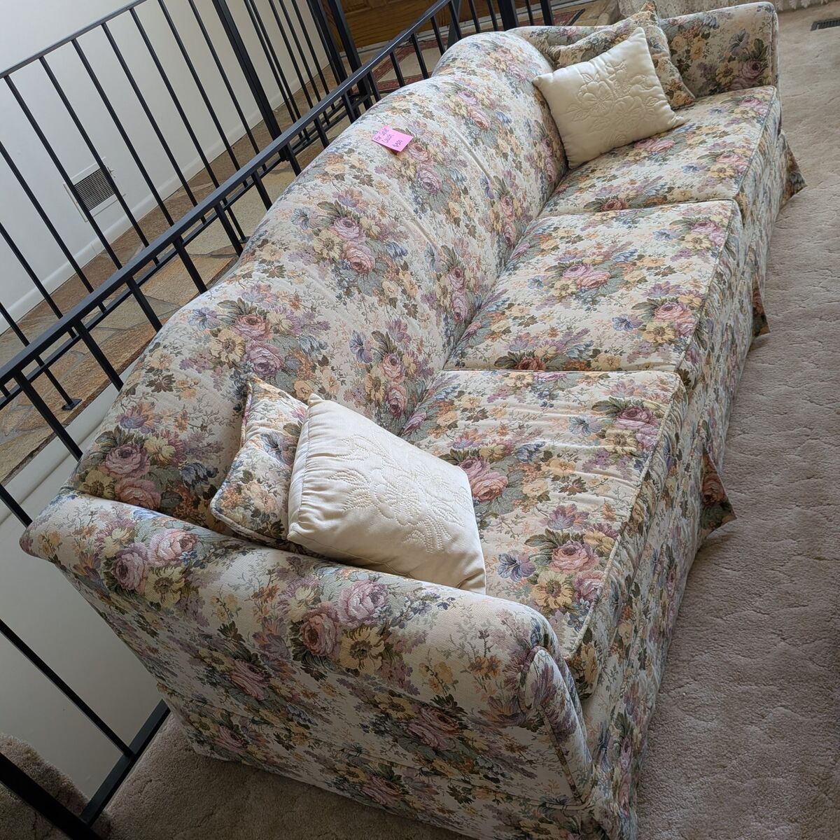 Floral Custom Made Couch