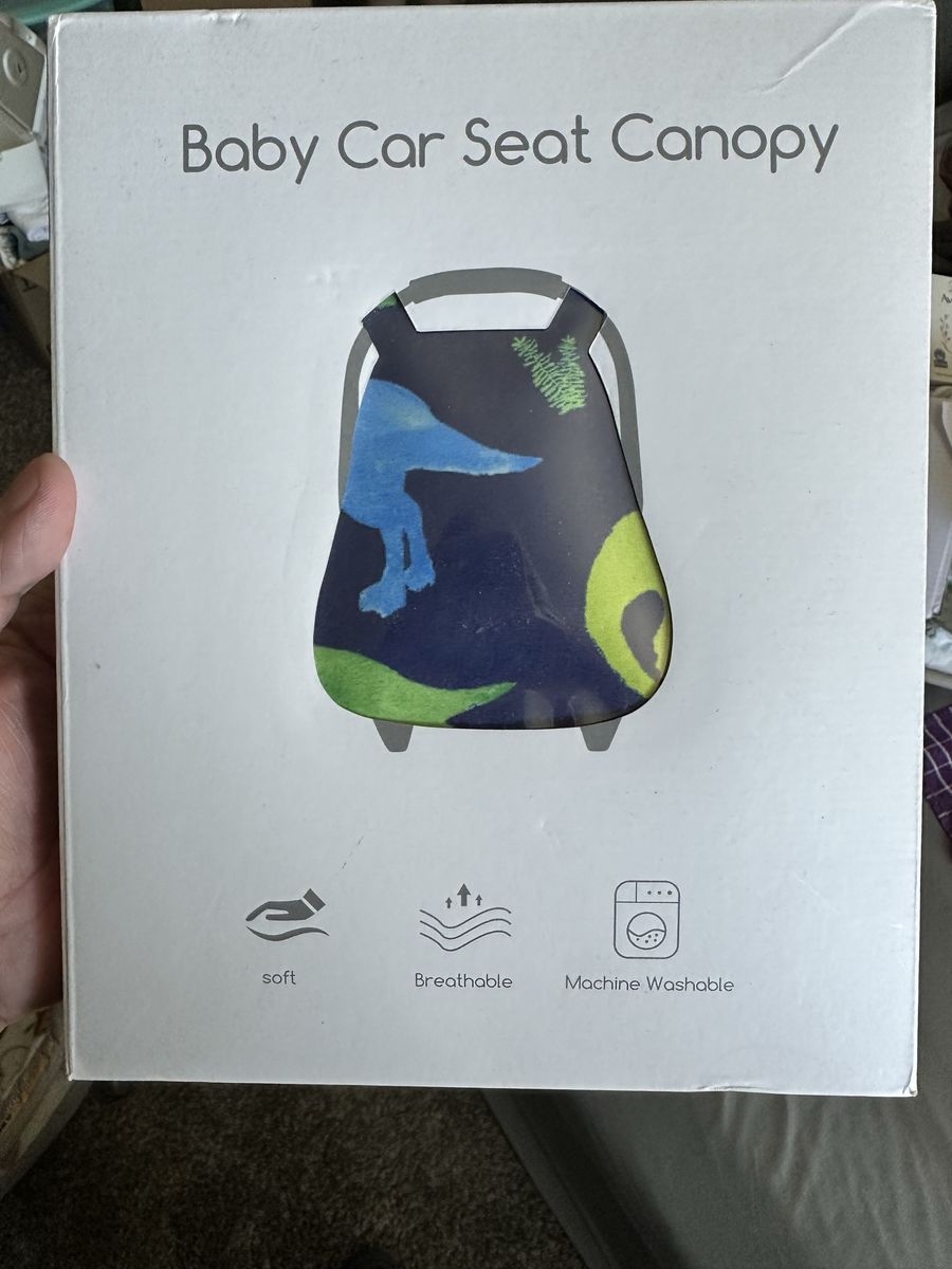 Baby car seat canopy