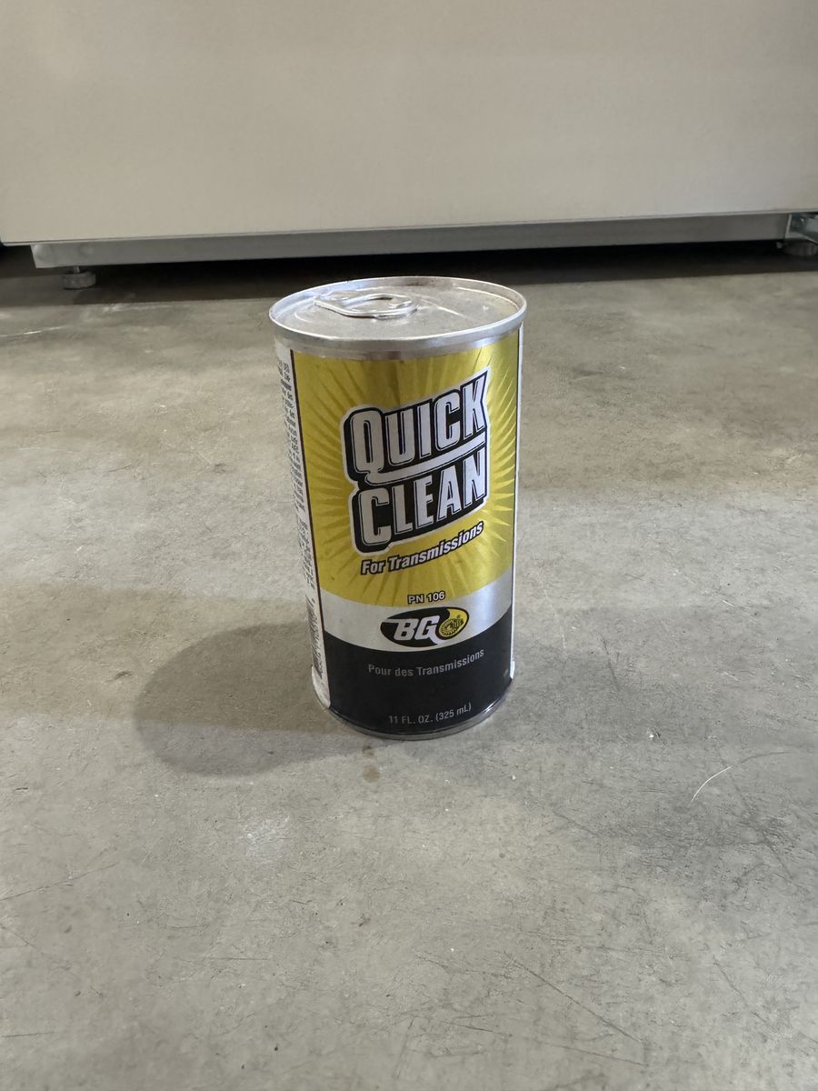 Quick Clean for Transmissions