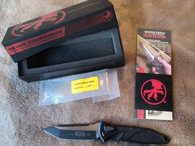Price drop: Microtech Socom Elite Auto Tanto Two-Tone