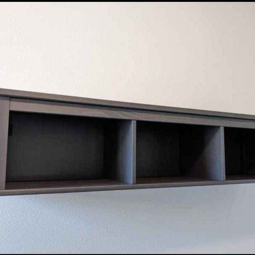 Ikea HEMNES - Wall Mounted Shelf - Dark Gray