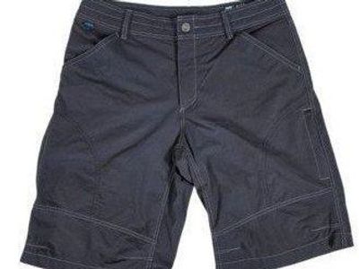 Kuhl Renegade Quick Dry Hiking Active Shorts 8 Pockets 12" Inseam Black W36