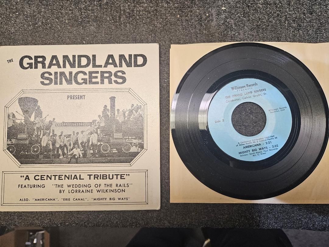 Grandland Singers 45 rpm record