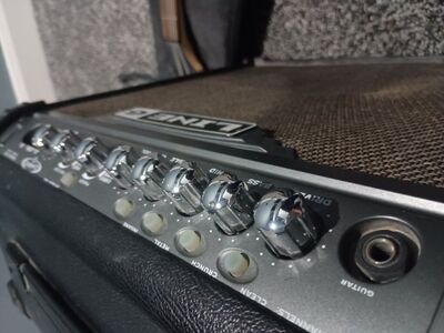 Black electric guitar mini