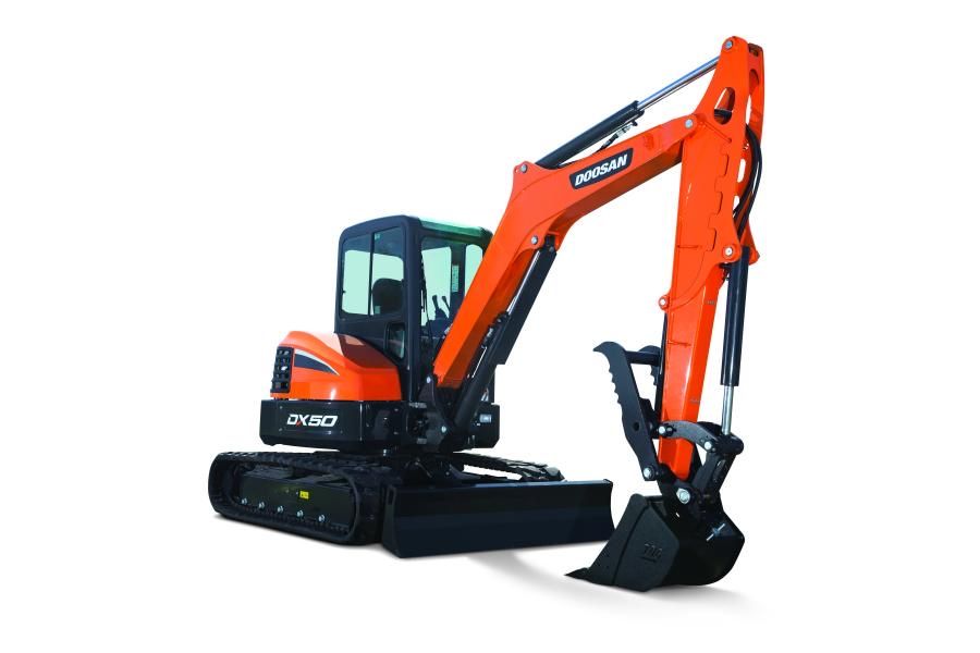 2019 Doosan / Bobcat dx50-5 mini excavator
