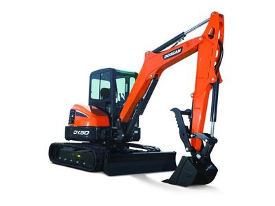 2019 Doosan / Bobcat dx50-5 mini excavator