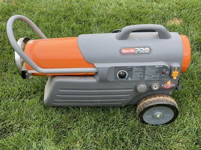 Dyna-Glo Pro Kerosene Forced Air Heater RMC-FA125DGD 125,000 BTU, Multiple Fuels