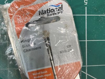 National Hardware 1-1/2" x 48" Continuous Piano Hinge Nickel Finish N148-320