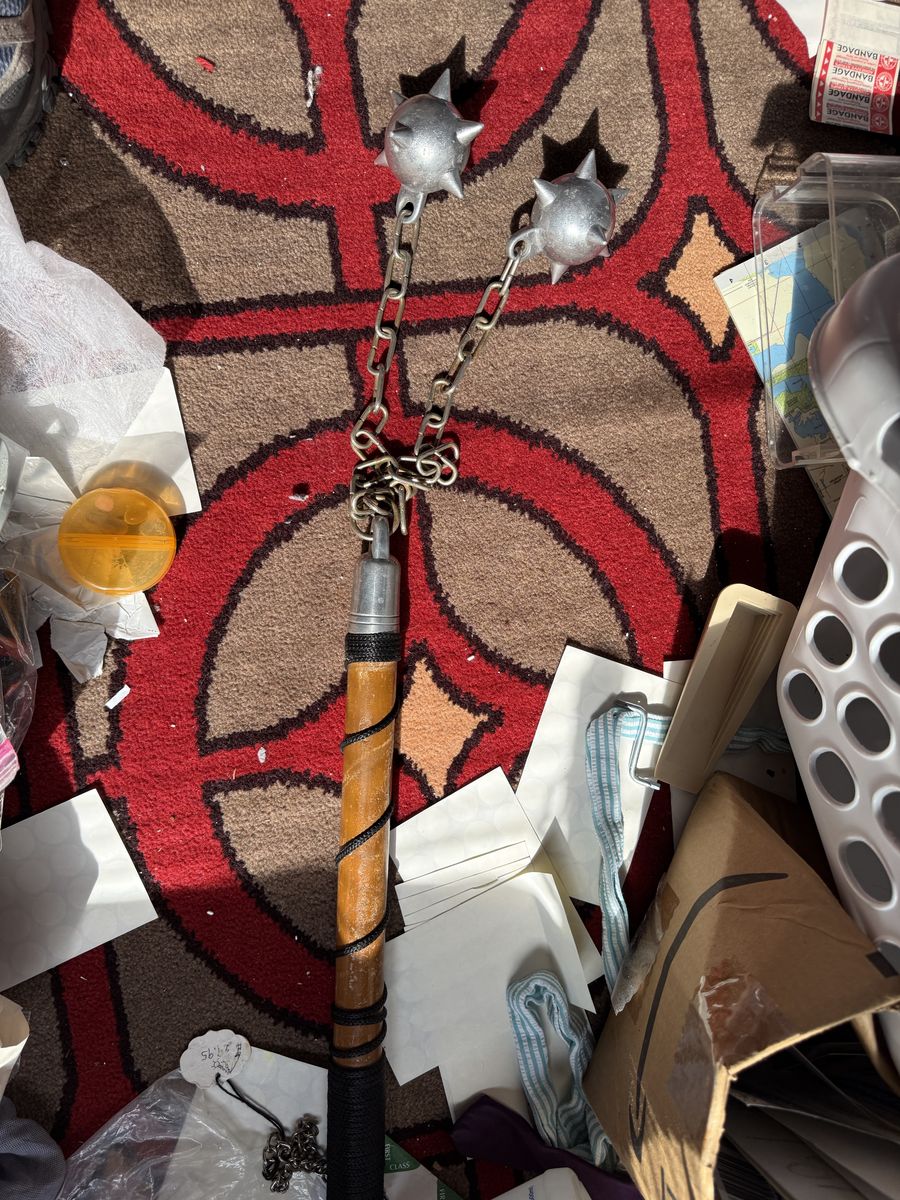 Medieval Style Flail Weapon