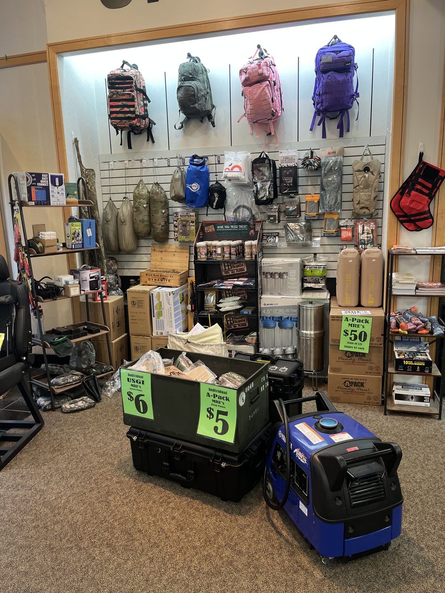 NEW STOREWIDE SALES! CAMPING, OUTDOORS, TACTICAL GEAR & SURVIVAL GEAR SALE! "UNITE" @ SOUTH TOWN MALL!