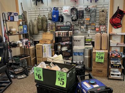 NEW STOREWIDE SALES! CAMPING, OUTDOORS, TACTICAL GEAR & SURVIVAL GEAR SALE! "UNITE" @ SOUTH TOWN MALL!