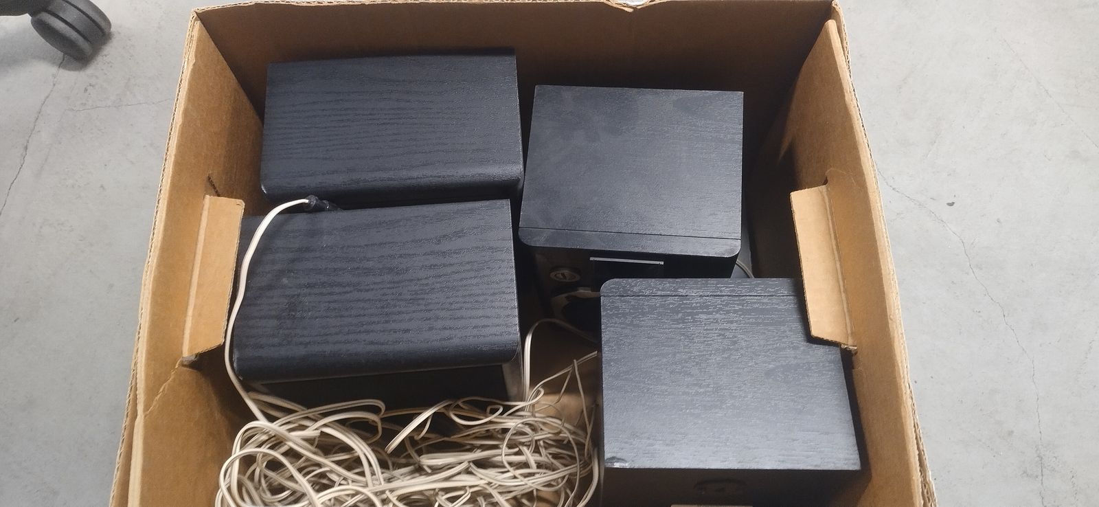 Speakers bundle Pioneer S-X7 and JVC SP-X75 untested